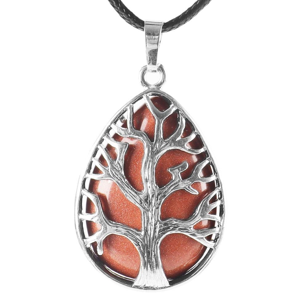 Tree of Life Amethsyt Pendant Crystals Quartz Jewelry Wholesale Crystals USA