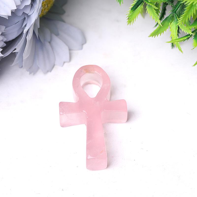 2" Egypt Cross Crystal Carvings Wholesale Crystals USA