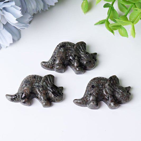 1.7" Yooperlite Dinosaur Crystal Carvings Wholesale Crystals USA