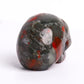 2" African Blood Stone Crystal Skull Carvings Wholesale Crystals USA