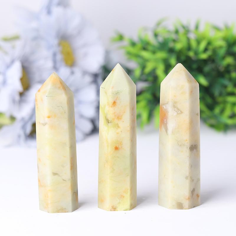 Serpentine Jade Points Wholesale Crystals USA