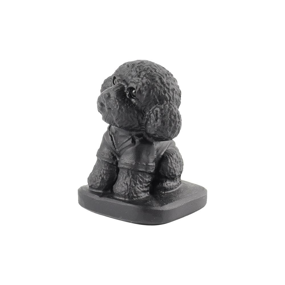 Black Obsidian Crystal Carving Dog Free Form Wholesale Crystals USA