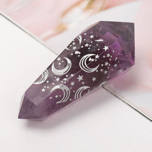 Amethyst Double Terminated Point Wholesale Crystals USA