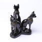 Resin Lucky Cat Statue Base Stand L