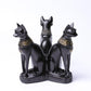 Resin Lucky Cat Statue Base Stand L