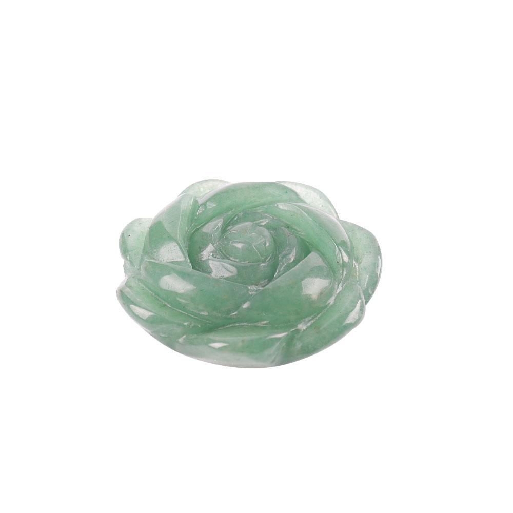 Green Aventurine Flower Free Form Wholesale Crystals USA