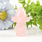 2.3" Rose Quartz Smurfs Crystal Carvings Wholesale Crystals USA