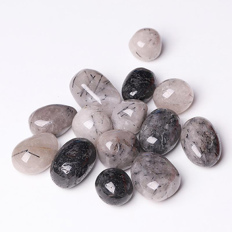 0.1kg Black Tourmaline Tumbles Wholesale Crystals USA