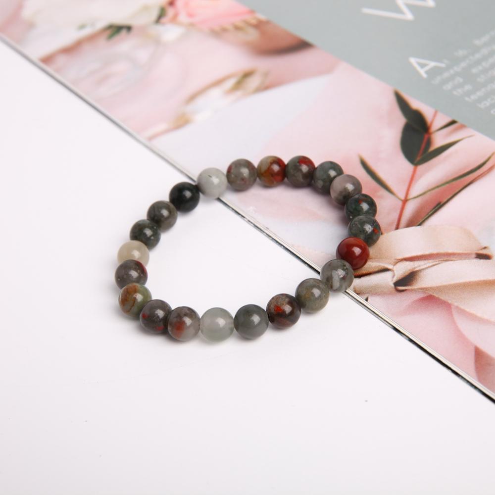 8mm Blood Stone Crystal Bracelet Wholesale Crystals USA
