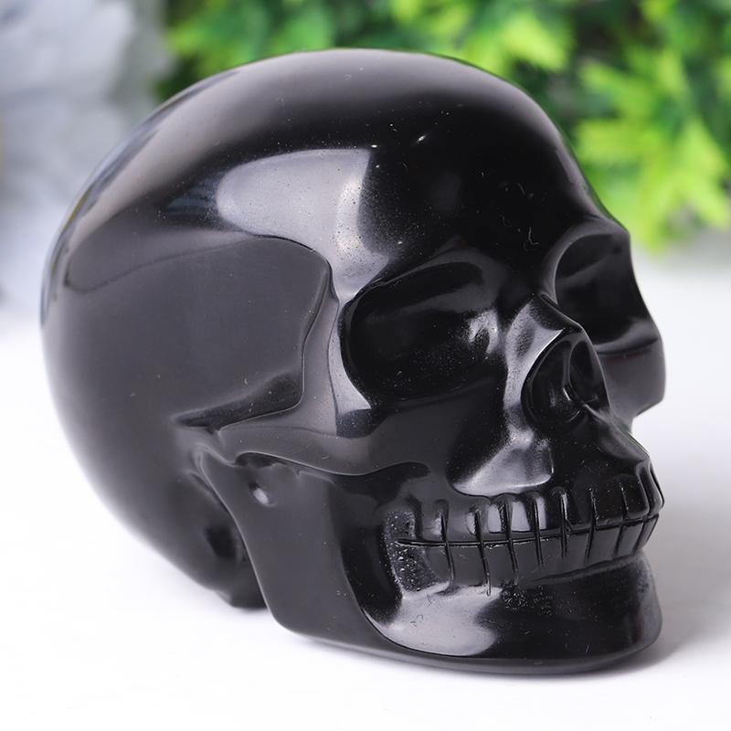 Black Obsidian Skull Crystal Carvings for Halloween Wholesale Crystals USA