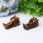 2" Tiger's Eye Dragon Head Crystal Carvings Wholesale Crystals USA