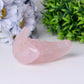 3.9" Rose Quartz Mother Earth Crystal Carvings Wholesale Crystals USA