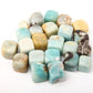 0.1kg Sky Blue Cubes Bag Wholesale Crystals USA