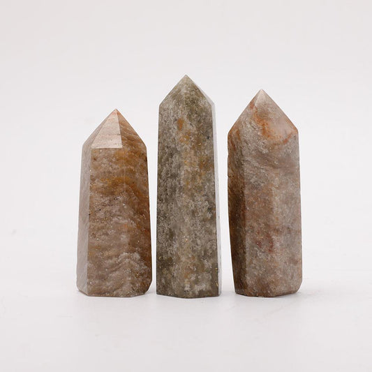 Set of 3 Thousand Layer Quartz Points Wholesale Crystals USA