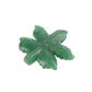 Green Aventurine Leaf Carvings