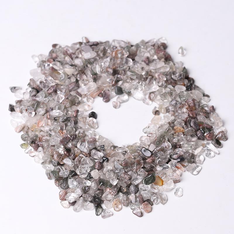 0.1kg 5-7mm Natural Garden Quartz Chips for Healing Wholesale Crystals USA