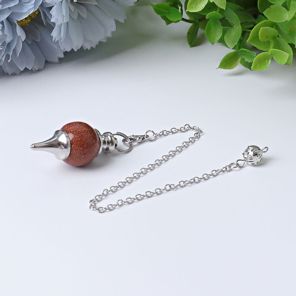 9" Round Crystal Pendulum Wholesale Crystals USA