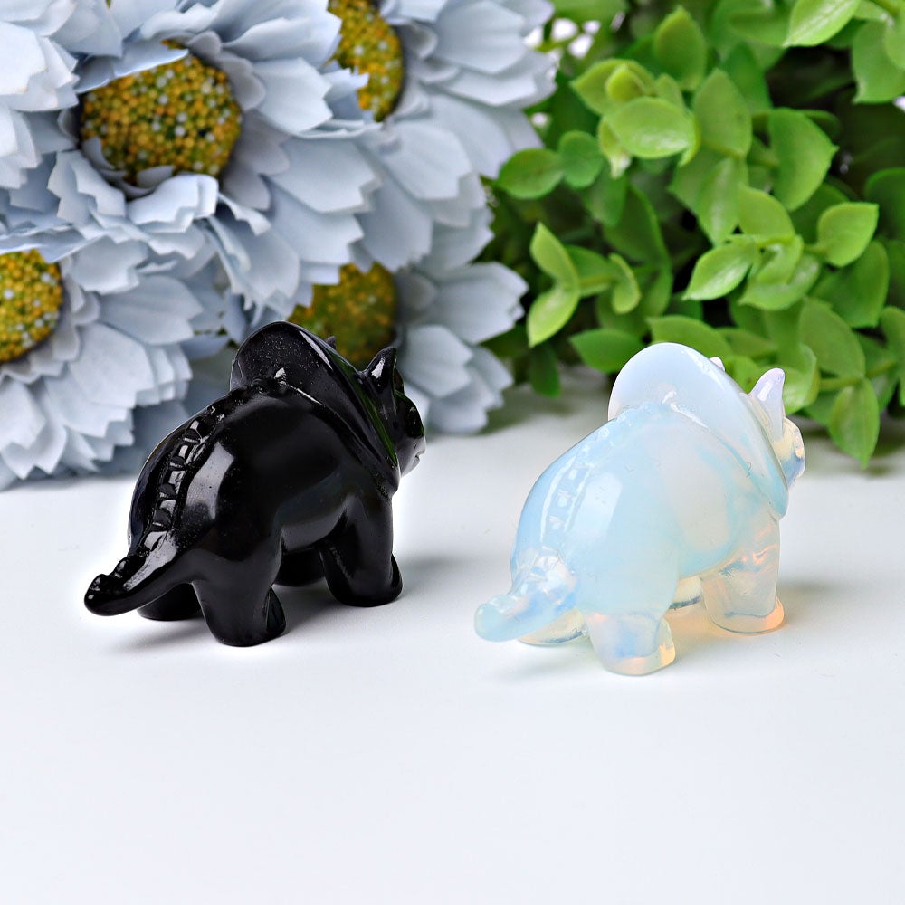 2.1" Dinosaur Crystal Carvings Wholesale Crystals USA
