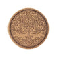 Cork Carved Pattern Coaster